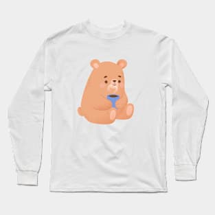 Cute bear Long Sleeve T-Shirt